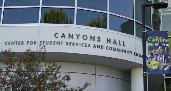 Picture of the front of Canyons Hall.